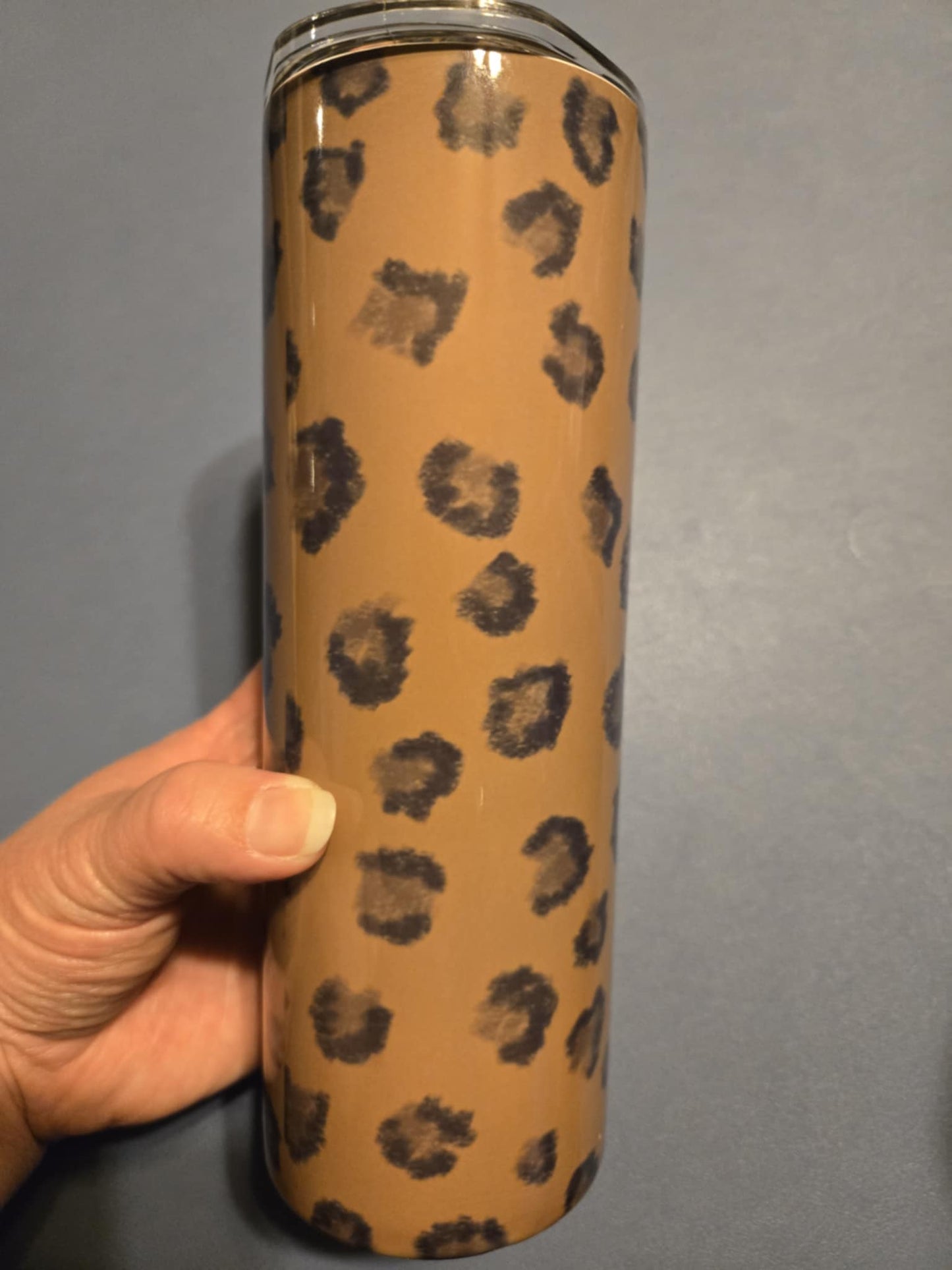 Hand Drawn Animal Print Travel Cup