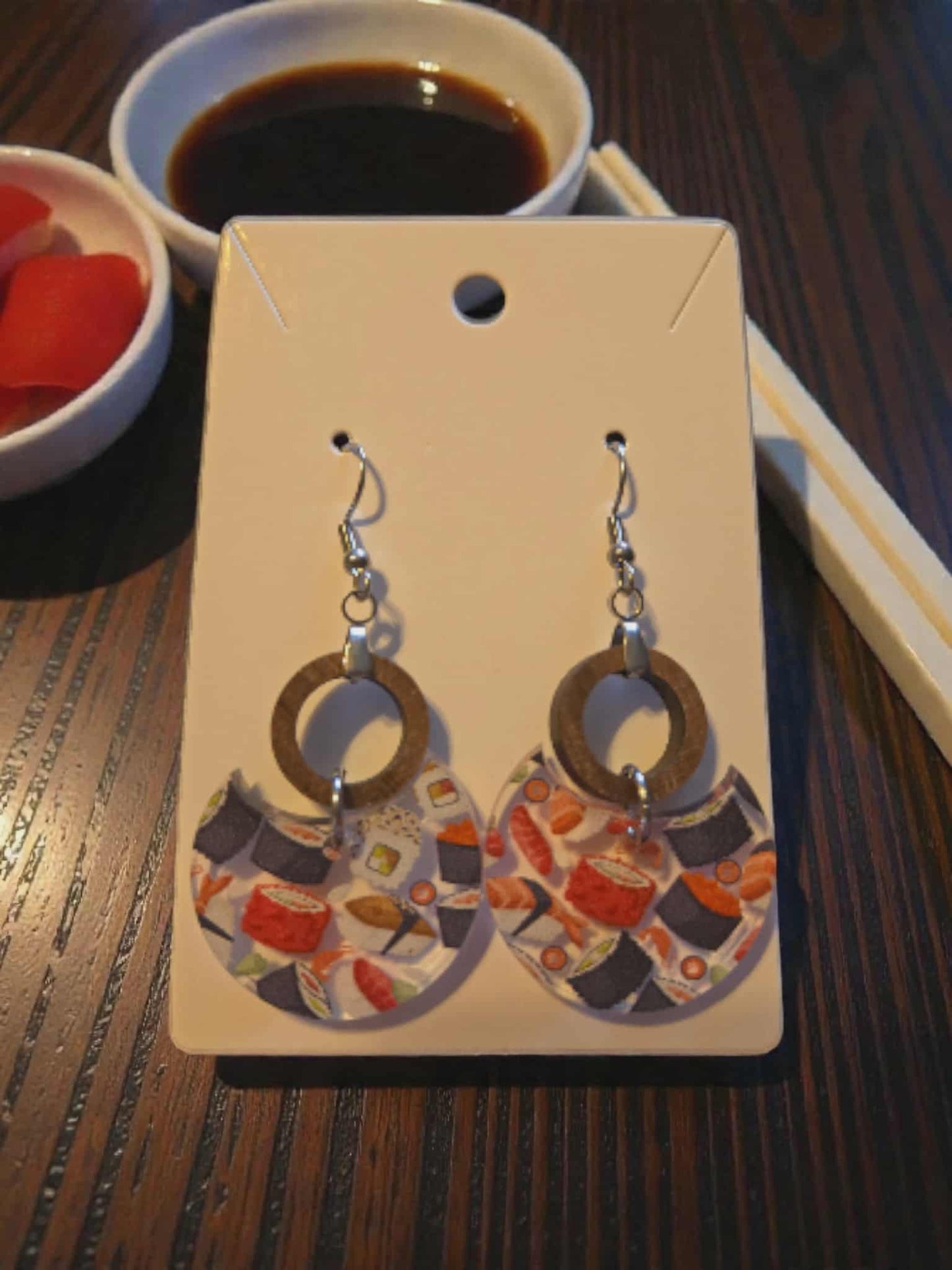 Sushi Dangle Earrings