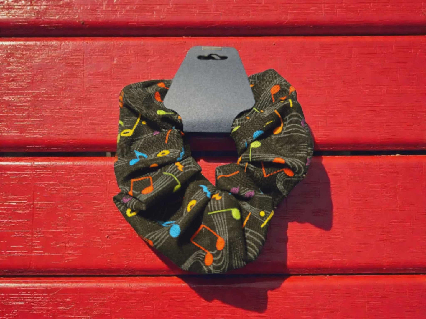 Let the Music Play Scrunchie