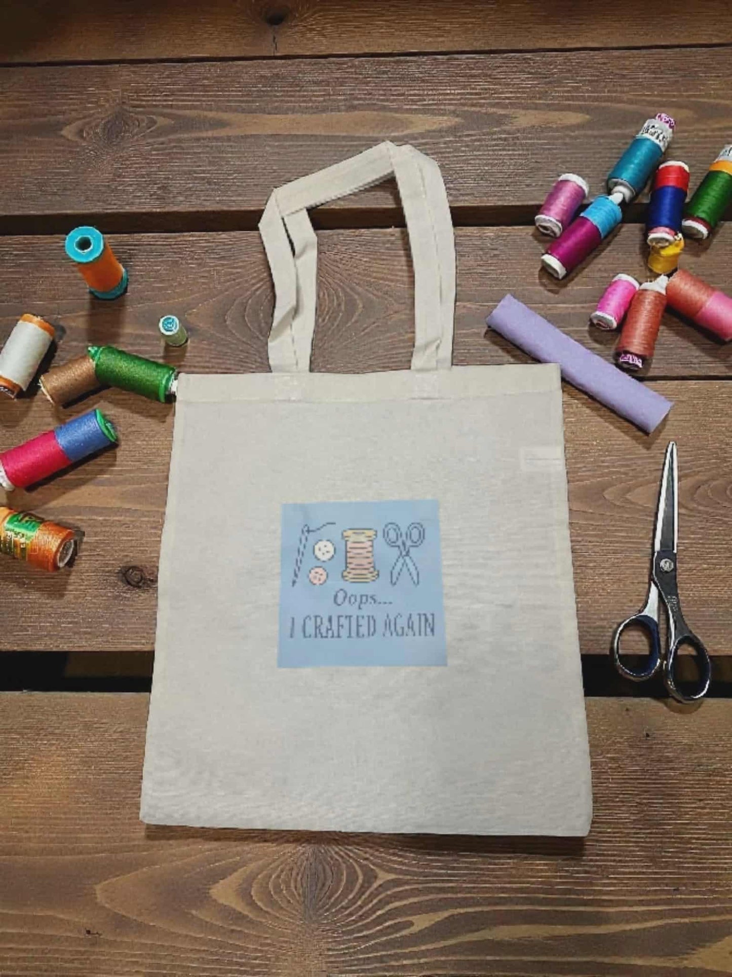 Oops...I Crafted Again Tote Bag