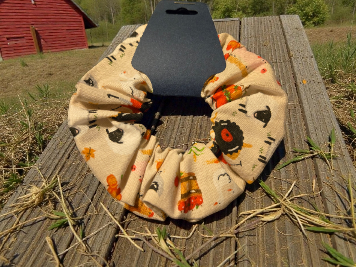 Down on the Farm Scrunchie