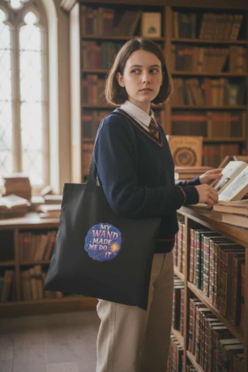My Wand Made Me Do It Tote Bag
