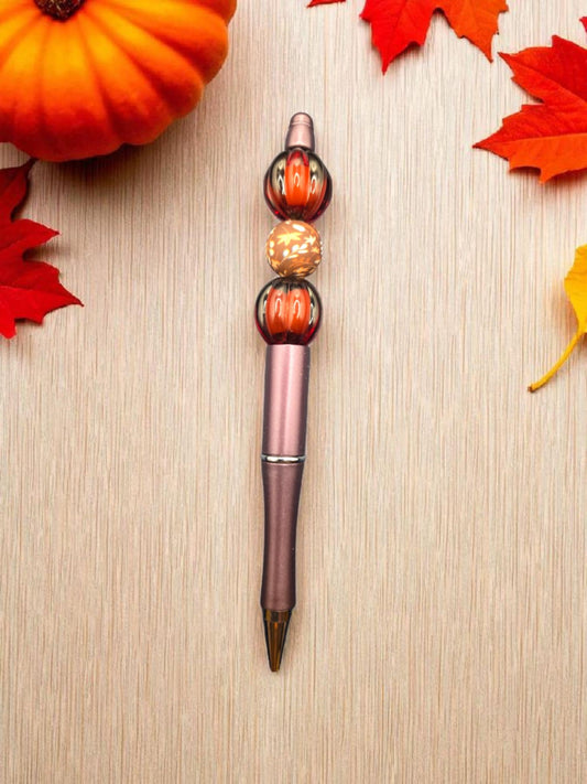 Fall Elegance Beaded Pen