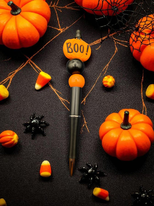 Boo! Beaded Pen