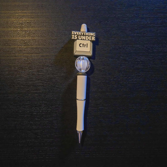 Everything is Under Ctrl Beaded Pen