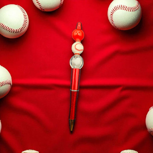 Baseball Beaded Pen