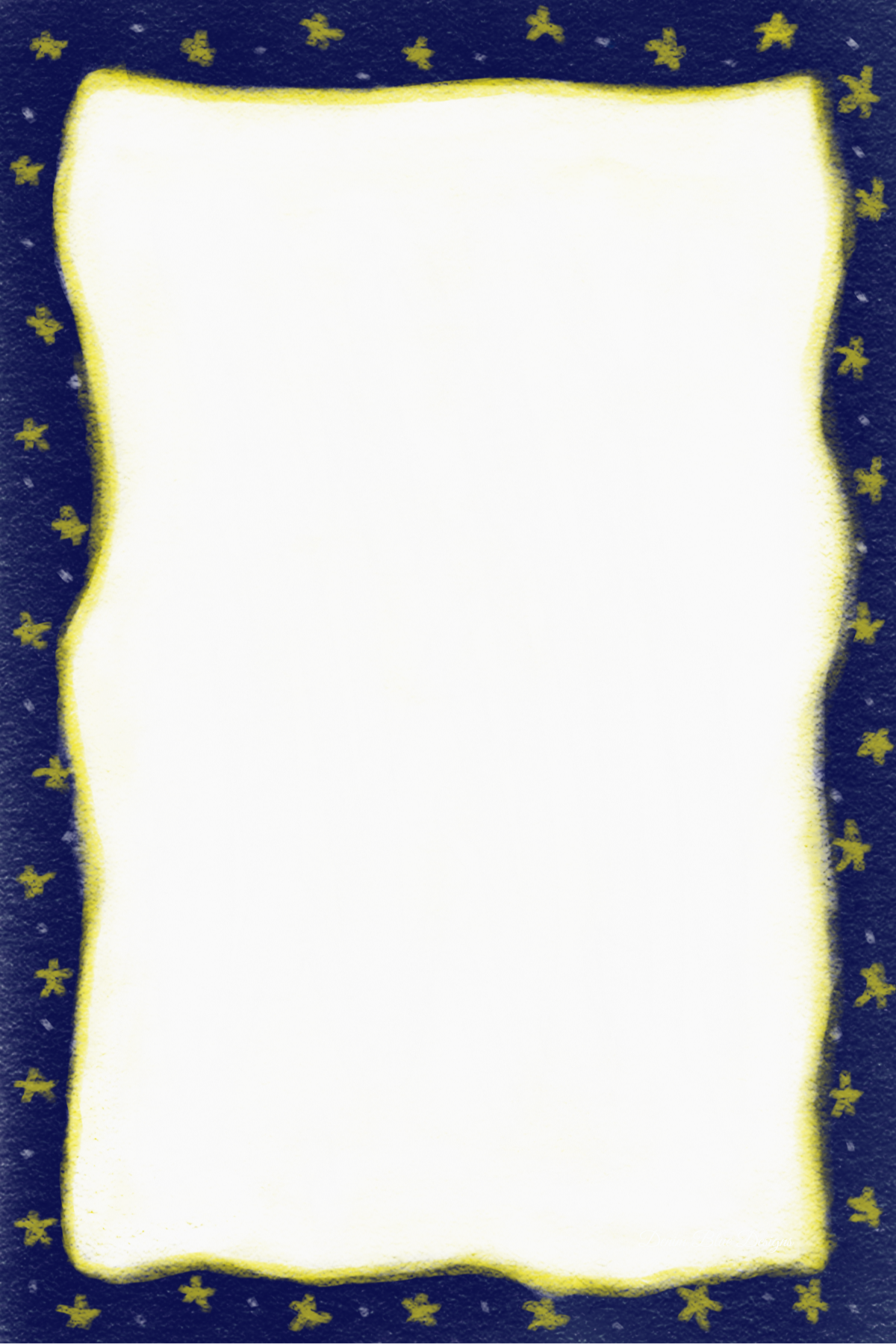 Hand Drawn Moonlit Cat Notepad with Cover with Coordinating Pen