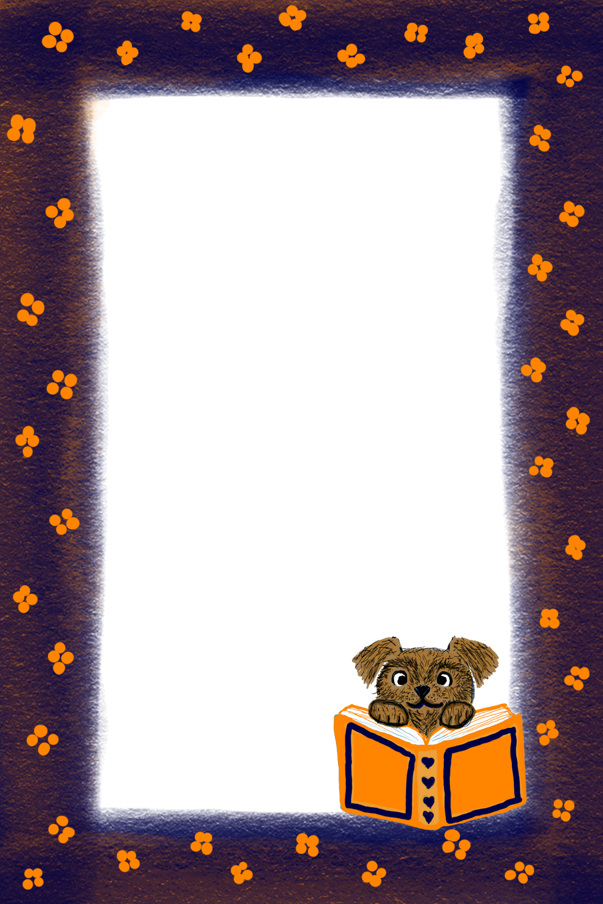 Hand Drawn Cutie Dog Notepad