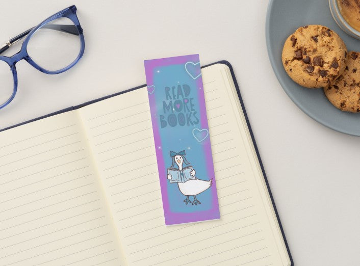 Hand Drawn Goose Cutie Bookmark