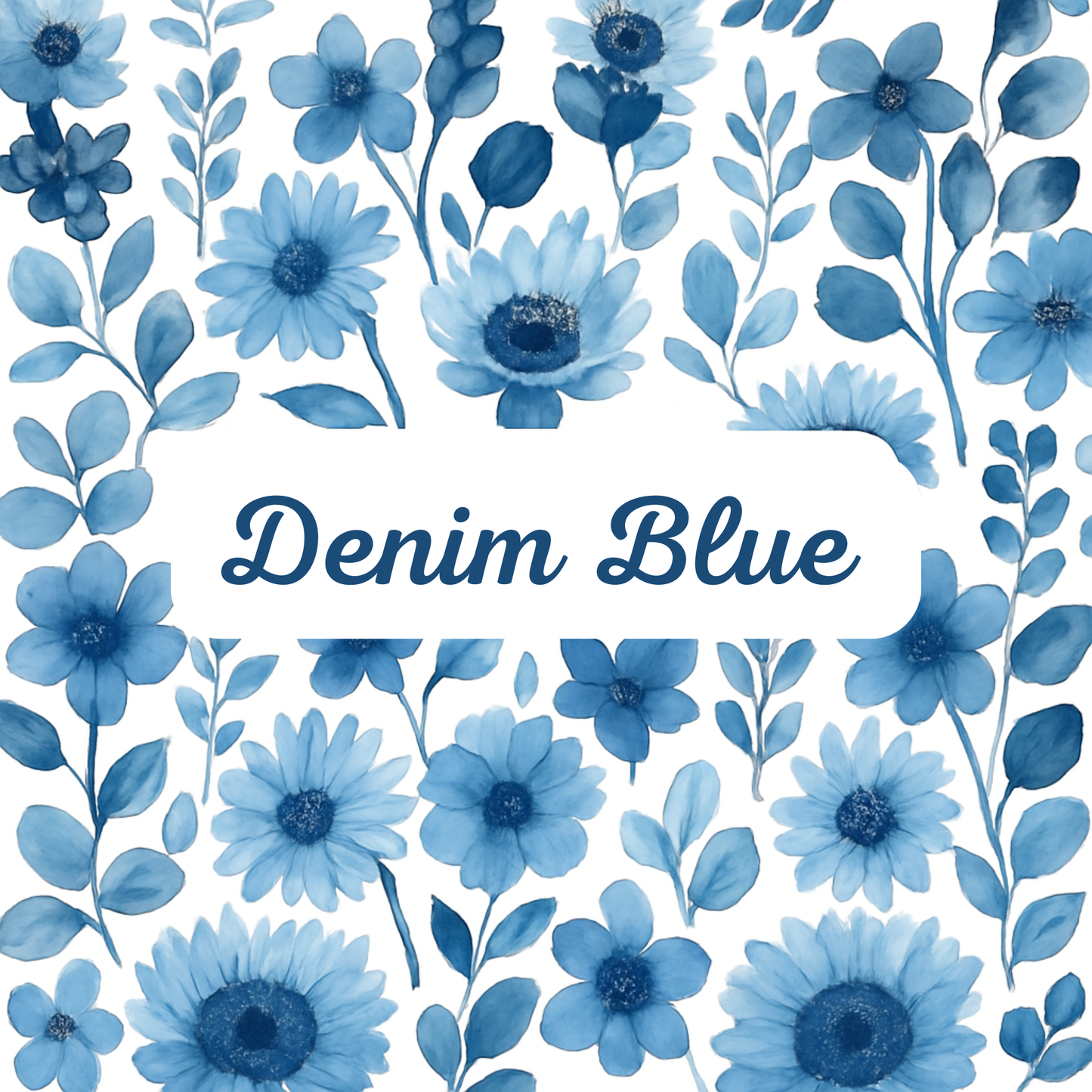 Demin Blue Tote Bag