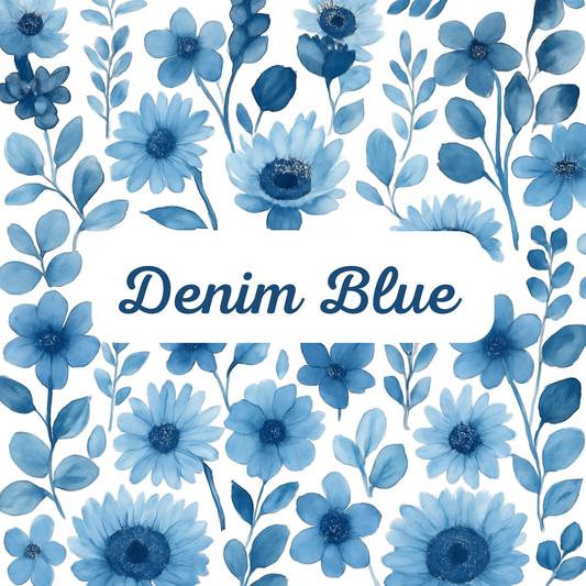 Demin Blue Tote Bag