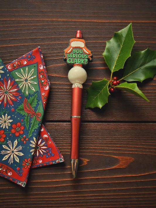 You Serious Clark? Beaded Pen